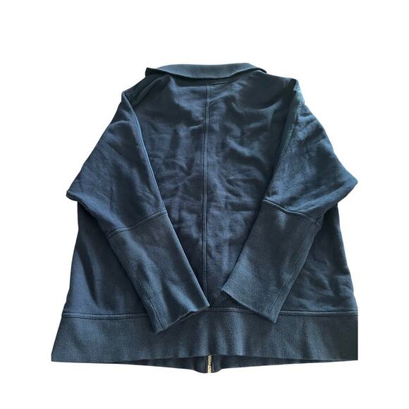 St. John Sport Women's Blue Full Zip Long Sleeves Collared Jacket Size Large - Picture 3 of 4